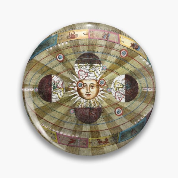 Item preview, Map from the 1708 Valk & Schenk edition of Andreas Cellarius' Harmonia Macrocosmica. designed and sold by vintagemapstore.