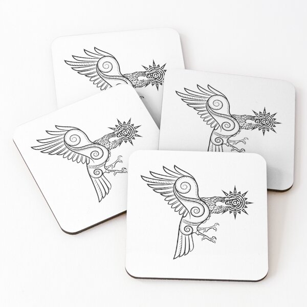 Item preview, Raven Stealing the Sun Light Native American Mythology  designed and sold by The Junto Shop.