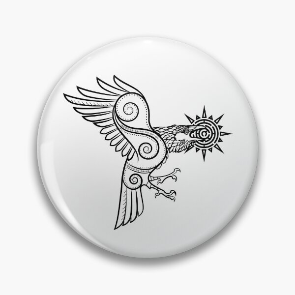 Item preview, Raven Stealing the Sun Light Native American Mythology  designed and sold by The Junto Shop.