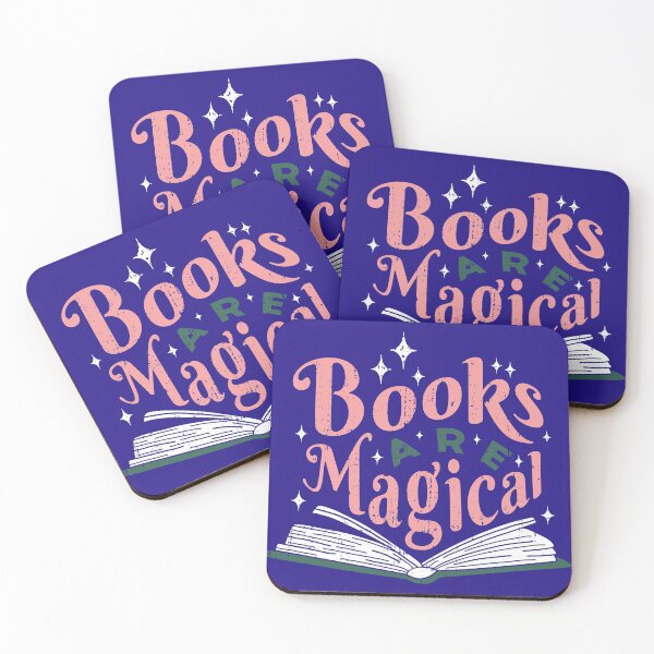 Item preview, BOOKS ARE MAGICAL designed and sold by Floomart.