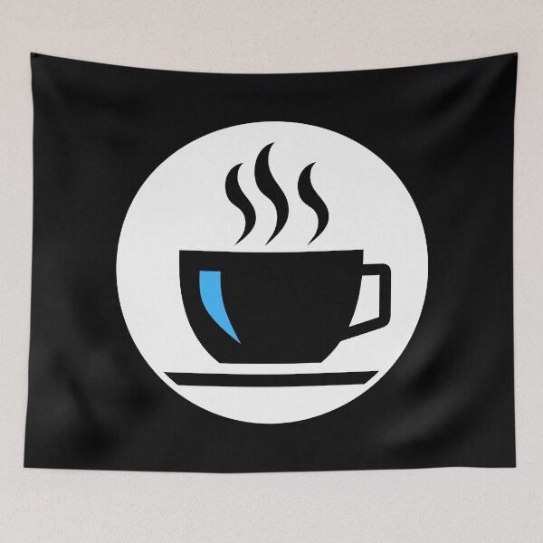 Item preview, Coffee Cup with Blue Glint designed and sold by BojanglerGTX.
