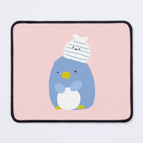 Item preview, Cute penguin with little rabbit friend designed and sold by Bella510.