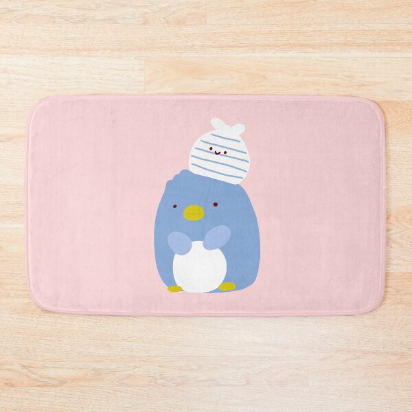 Item preview, Cute penguin with little rabbit friend designed and sold by Bella510.