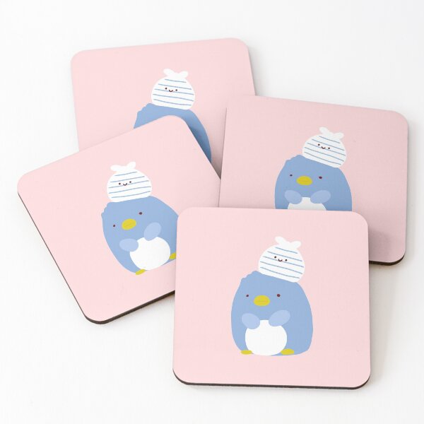 Item preview, Cute penguin with little rabbit friend designed and sold by Bella510.