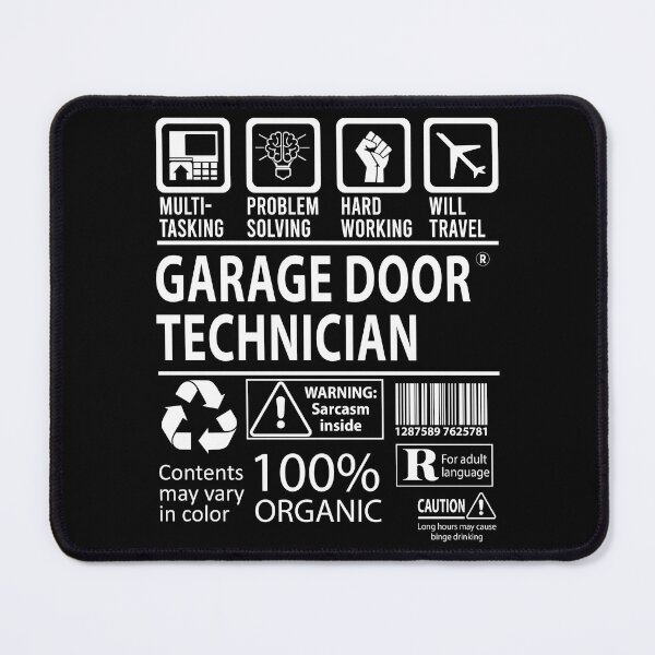 Item preview, Garage Door Technician T Shirt - MultiTasking Certified Job Gift Item Tee designed and sold by oslandefren.
