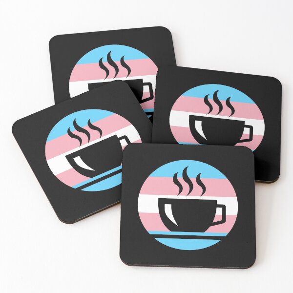 Item preview, Coffee Cup with Trans Pride Flag designed and sold by BojanglerGTX.