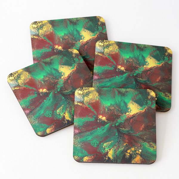 Item preview, A Burst of Christmas Burgandy, Greens and Gold designed and sold by BestPhoneArt.