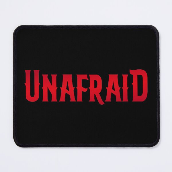 Item preview, Unafraid (Cool Motorcycle or Helmet Sticker - Funny Bikers Gift - Classic Vintage Retro Text Quote) designed and sold by SassyClassyMe.