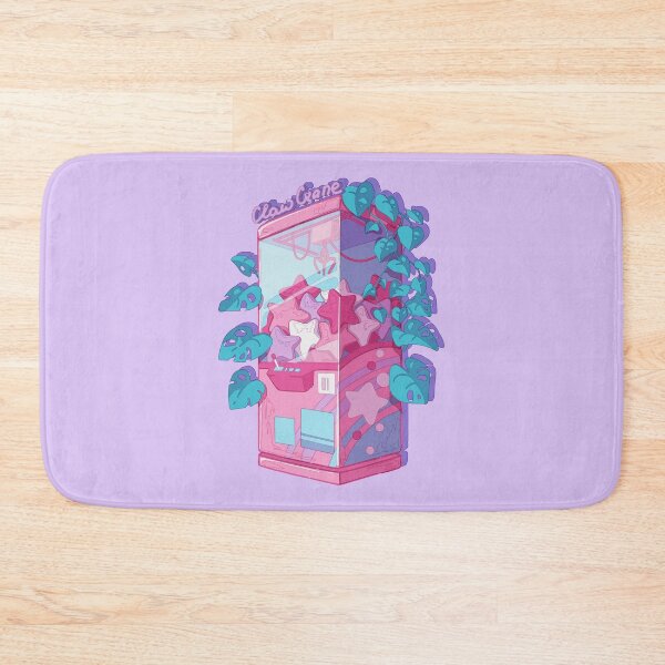 Item preview, The kawaii claw machine with purple background designed and sold by AnGoArt.