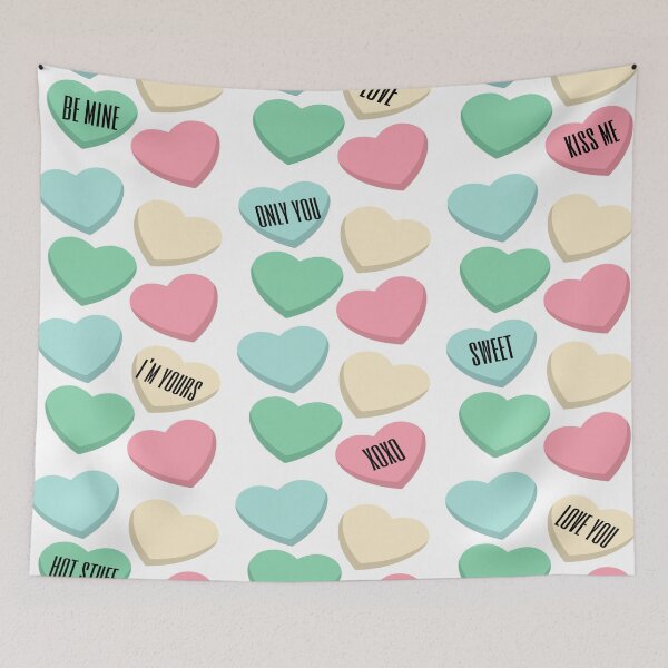 Item preview, Valentine's Day Heart Messages designed and sold by VibingtoNature.