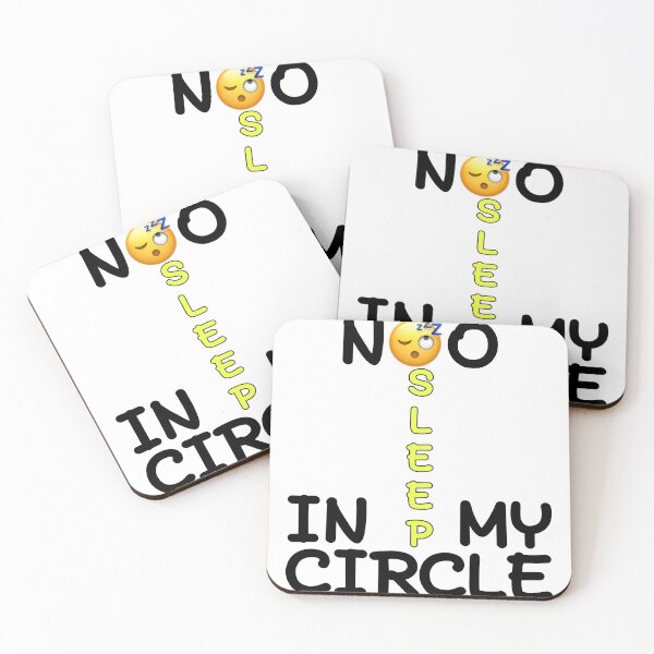 Item preview, No sleep in my circle  designed and sold by sizamix.