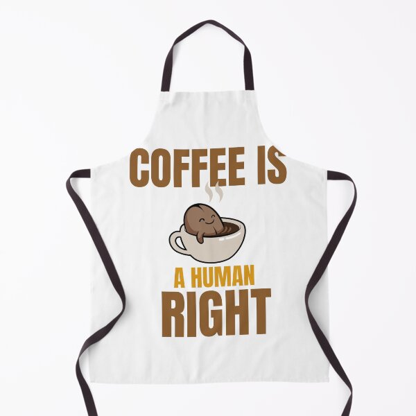 Item preview, COFFEE IS A HUMAN RIGHT SHIRT designed and sold by Clouth Clothing ⭐⭐⭐⭐⭐.