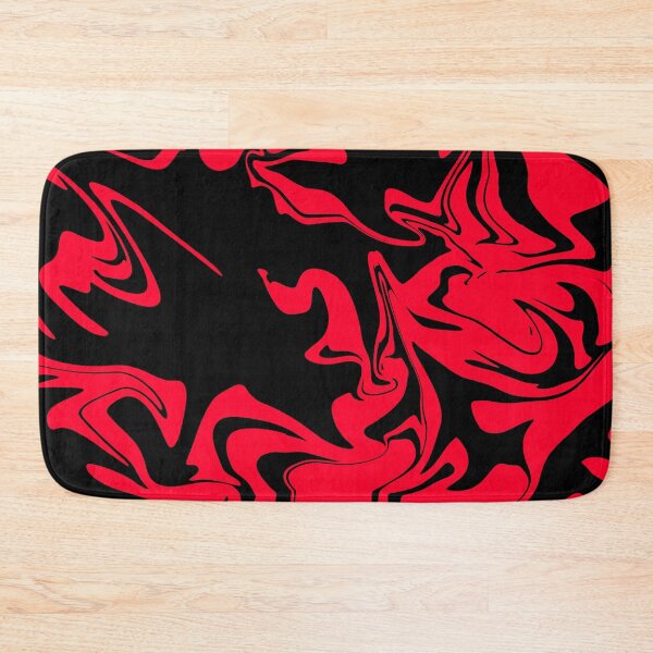 Item preview, Red X Black MousePad designed and sold by TheVirux.
