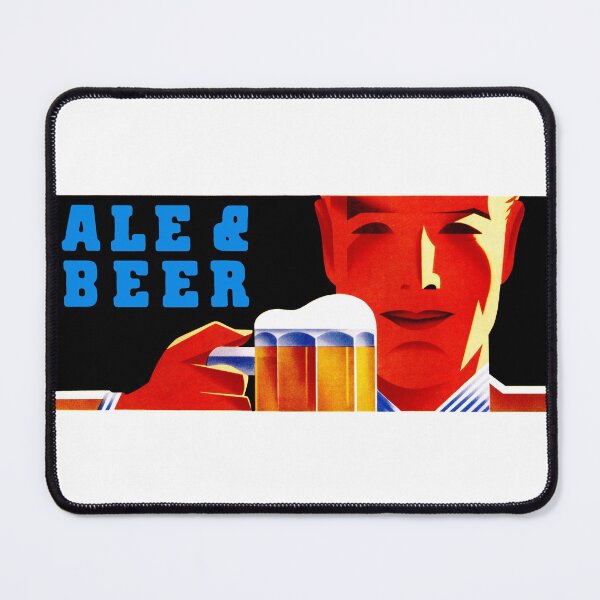 Item preview, Art Deco Ale & Beer poster from the 1930's designed and sold by Hedrin.