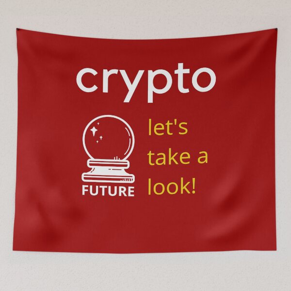 Item preview, Cryptocurrency predictions | prediction crystal ball  designed and sold by Jasmin's Fashion World.