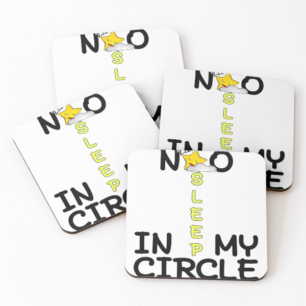 Item preview, No sleep in my circle  designed and sold by sizamix.