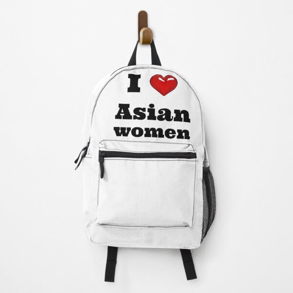 Item preview, I Love Asian women / Funny & Cute Girlfriend Boyfriend Japanese Chinese Asia Lovers Couple Gift Anime Gay / Birthday Gift Shirt T-Shirt Tee designed and sold by style ahmed.