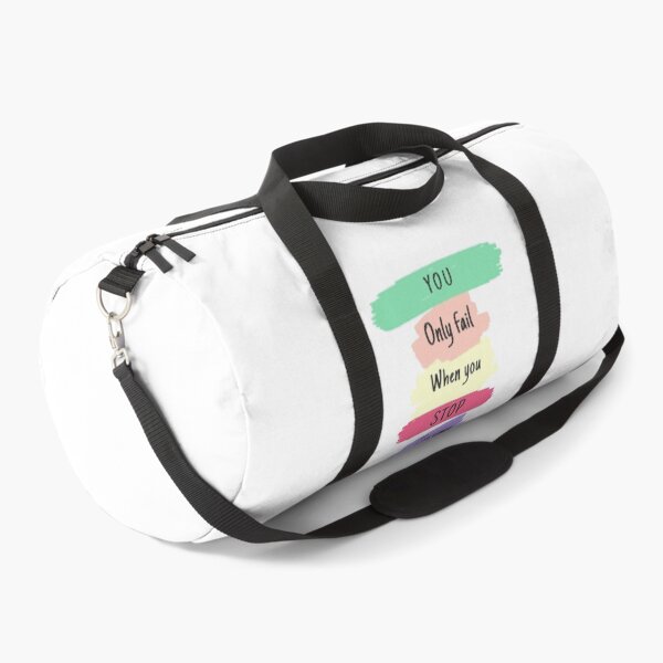 Item preview, You only fail when you stop trying designed and sold by Designspot2020.