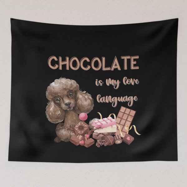 Item preview, Chocolate is my love language designed and sold by Mumzy2many.