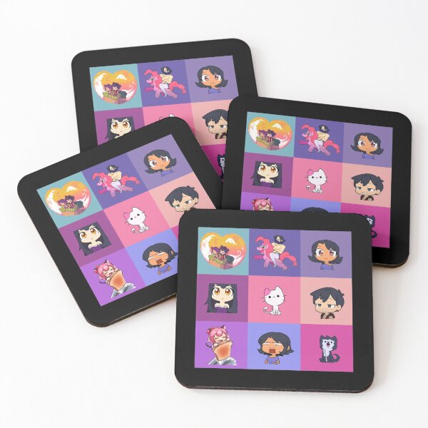 Item preview, Aphmau Collection Mosaik Aaron, Zane, Kawaii chan   designed and sold by WiZoEmKids.