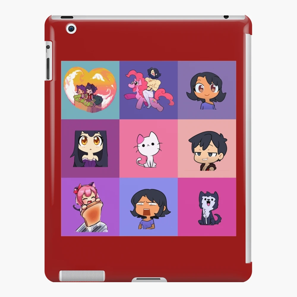 Aphmau Collection Mosaik Aaron, Zane, Kawaii Chan Lunch Tote