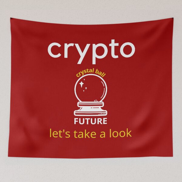 Item preview, Cryptocurrency predictions 2022 | crystal ball  designed and sold by Jasmin's Fashion World.