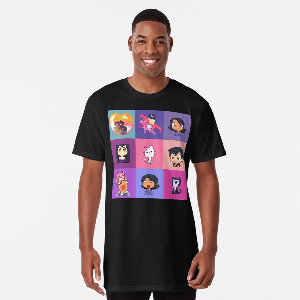 Aphmau Collection Mosaik Aaron, Zane, Kawaii Chan Lunch Tote