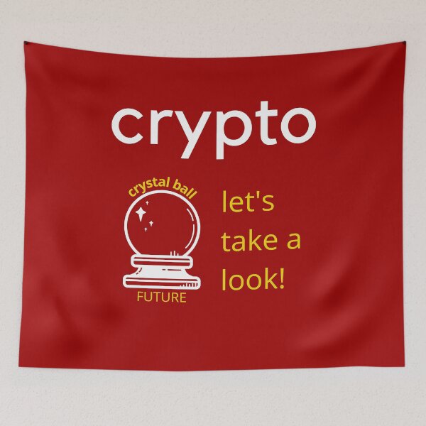 Item preview, Cryptocurrency predictions 2022 | crystal ball future designed and sold by Jasmin's Fashion World.