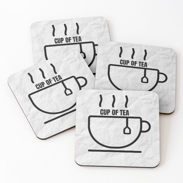 Item preview, cup of tea sticker  designed and sold by RehabMohamad.