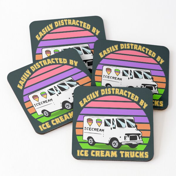 Item preview, Easily distracted by ice cream trucks designed and sold by SidTastic .