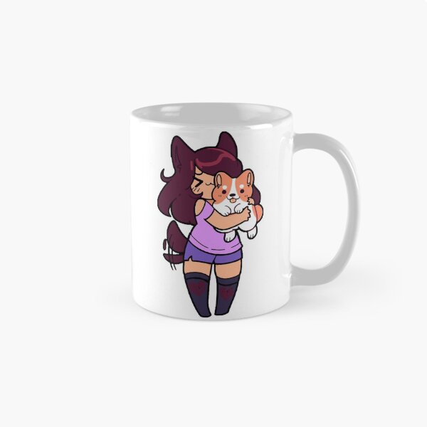 Item preview, aphmau Cute with her Dog   designed and sold by WiZoEmKids.