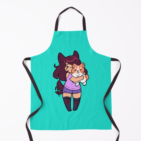 Item preview, aphmau Cute with her Dog designed and sold by WiZoEmKids.