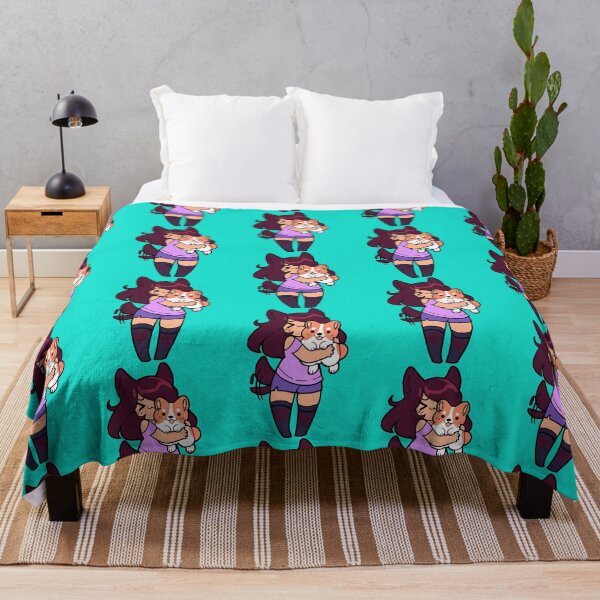 Item preview, aphmau Cute with her Dog   designed and sold by WiZoEmKids.