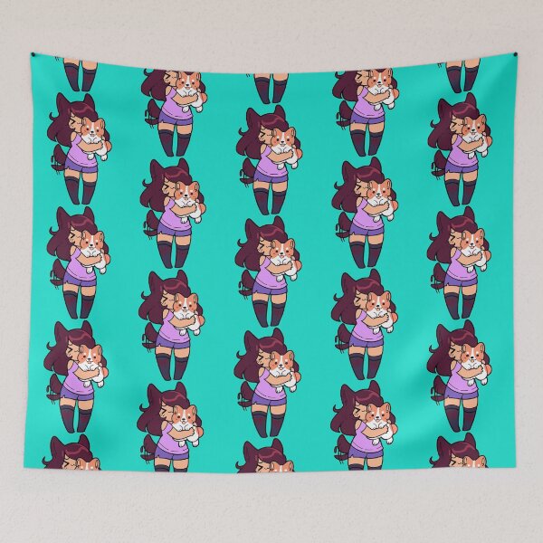 Item preview, aphmau Cute with her Dog   designed and sold by WiZoEmKids.