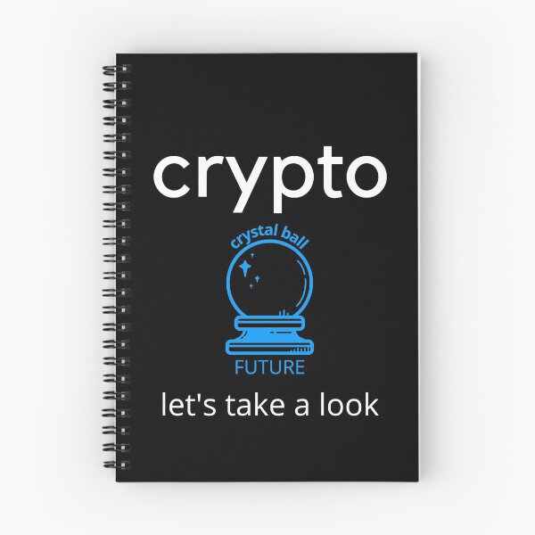 Item preview, Cryptocurrency predictions 2022 | blue crystal ball future designed and sold by Jasmin's Fashion World.