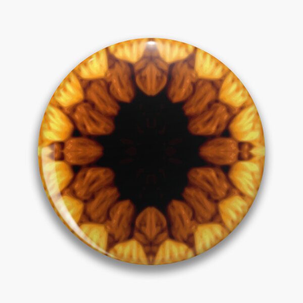 Item preview, Sunflower Crochet Granny Square Pattern  designed and sold by BrightMint.