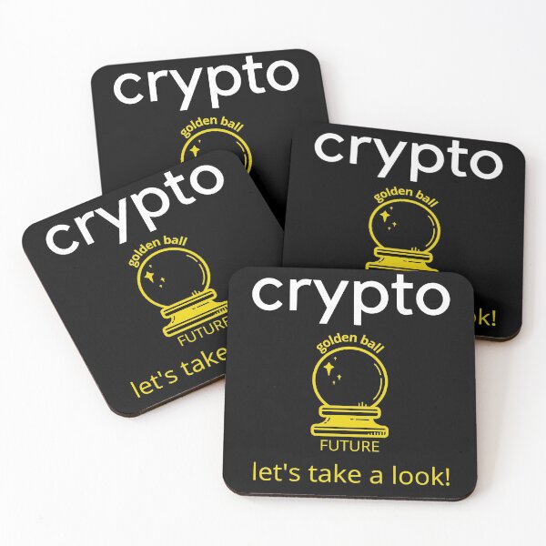 Item preview, Cryptocurrency predictions | golden crystal ball future designed and sold by Jasmin's Fashion World.