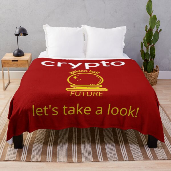 Item preview, Cryptocurrency predictions | golden crystal ball future designed and sold by Jasmin's Fashion World.