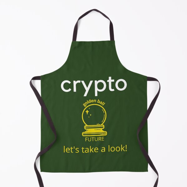 Item preview, Cryptocurrency predictions | golden crystal ball future designed and sold by Jasmin's Fashion World.