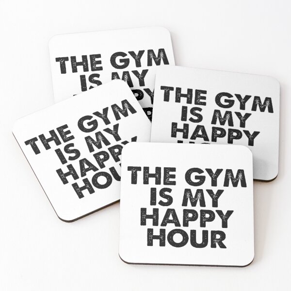 Item preview, The GYM is my happy hour, gift, gifts, present, t-shirt, america, usa designed and sold by Elshan Ilyasov.