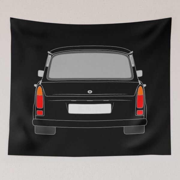 Item preview, Trabant 601S rearview designed and sold by EdimDesign.