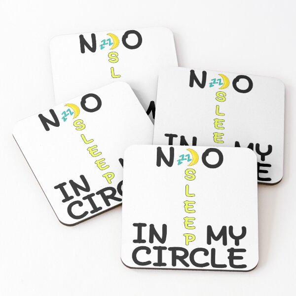Item preview, No sleep in my circle  designed and sold by sizamix.