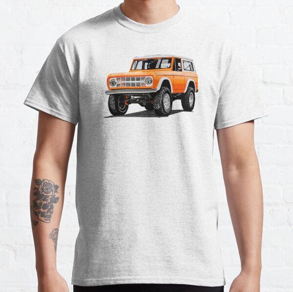 GarageProject101 Classic Ford Bronco T-Shirt L / White