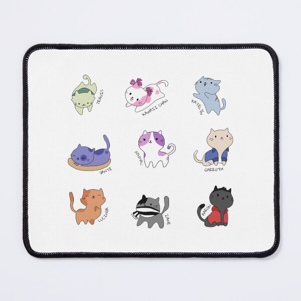 Item preview, Aphmau Mystreet Cats designed and sold by WiZoEmKids.