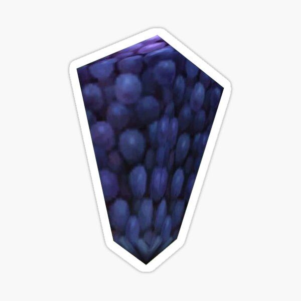 Low Poly Grapes Sticker