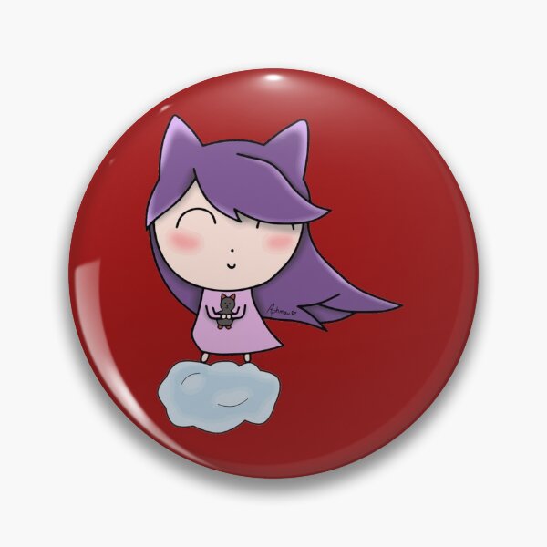 Item preview, Cute Aphmau with Aaron Plushie   designed and sold by WiZoEmKids.