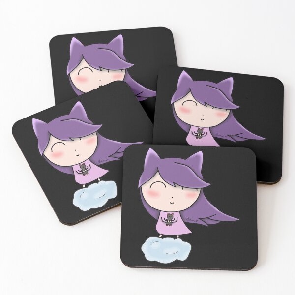 Item preview, Cute Aphmau with Aaron Plushie   designed and sold by WiZoEmKids.
