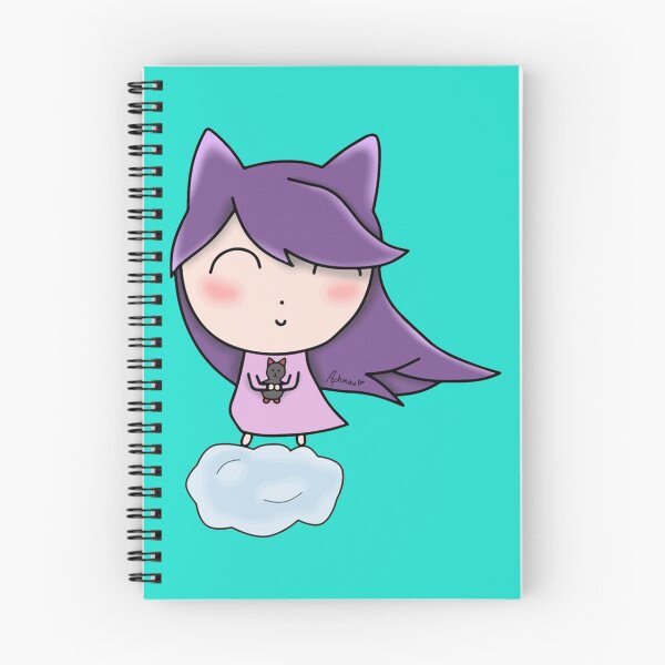 Item preview, Cute Aphmau with Aaron Plushie   designed and sold by WiZoEmKids.