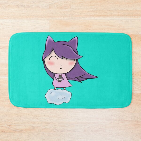Item preview, Cute Aphmau with Aaron Plushie   designed and sold by WiZoEmKids.