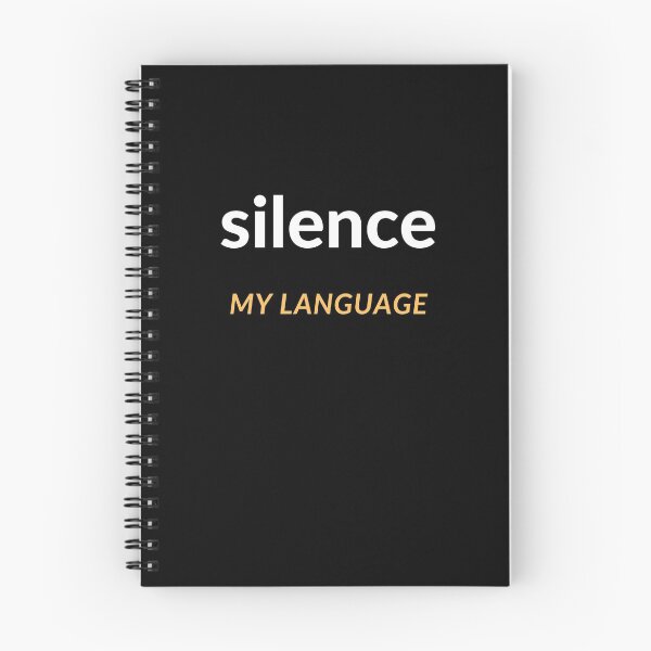 Item preview, Silence - My language designed and sold by Jasmin's Fashion World.